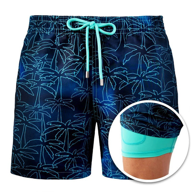 Men's Printed Beach Shorts