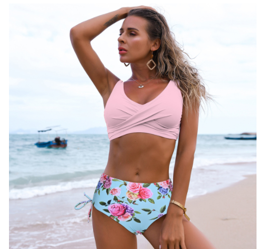 High Waist Swimsuit Summer Beach Clothes