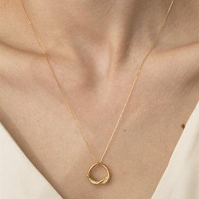 All-Match High-End Niche Golden Collarbone Chain