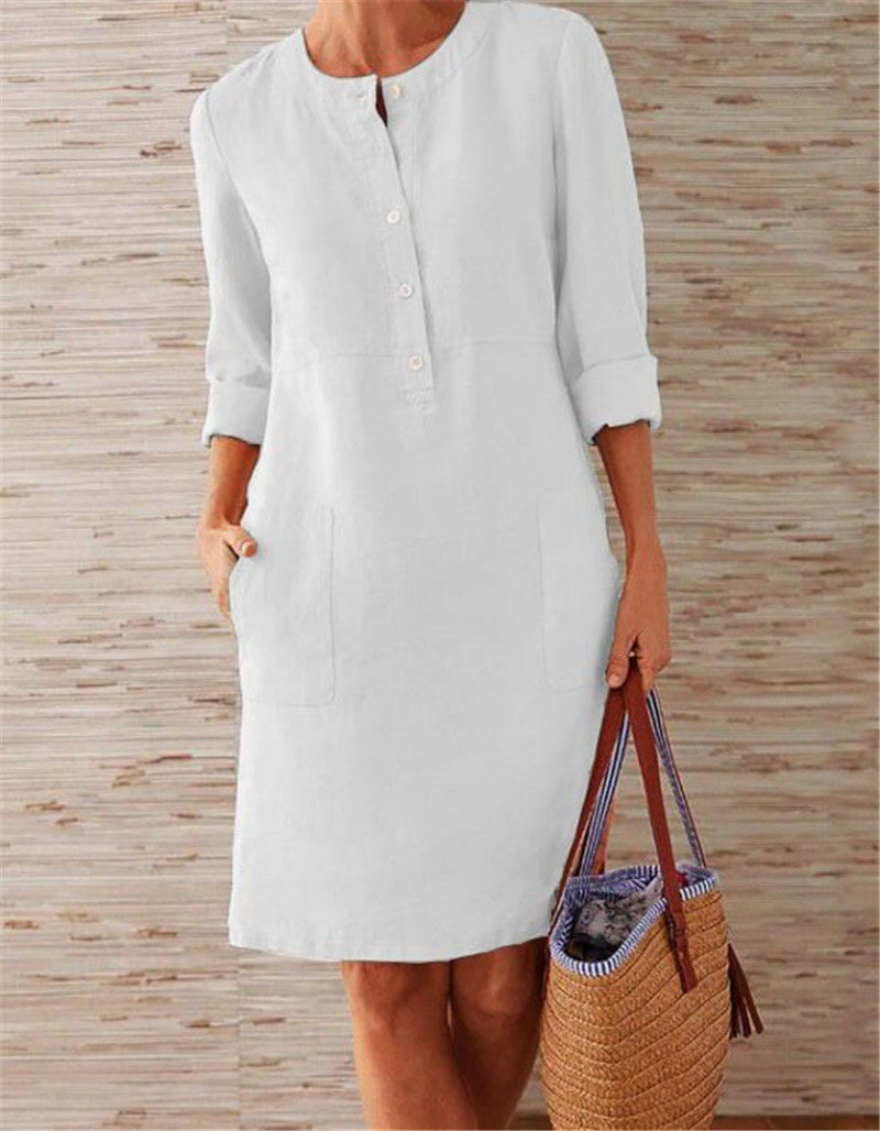 Simplicity And Style Cotton Dress