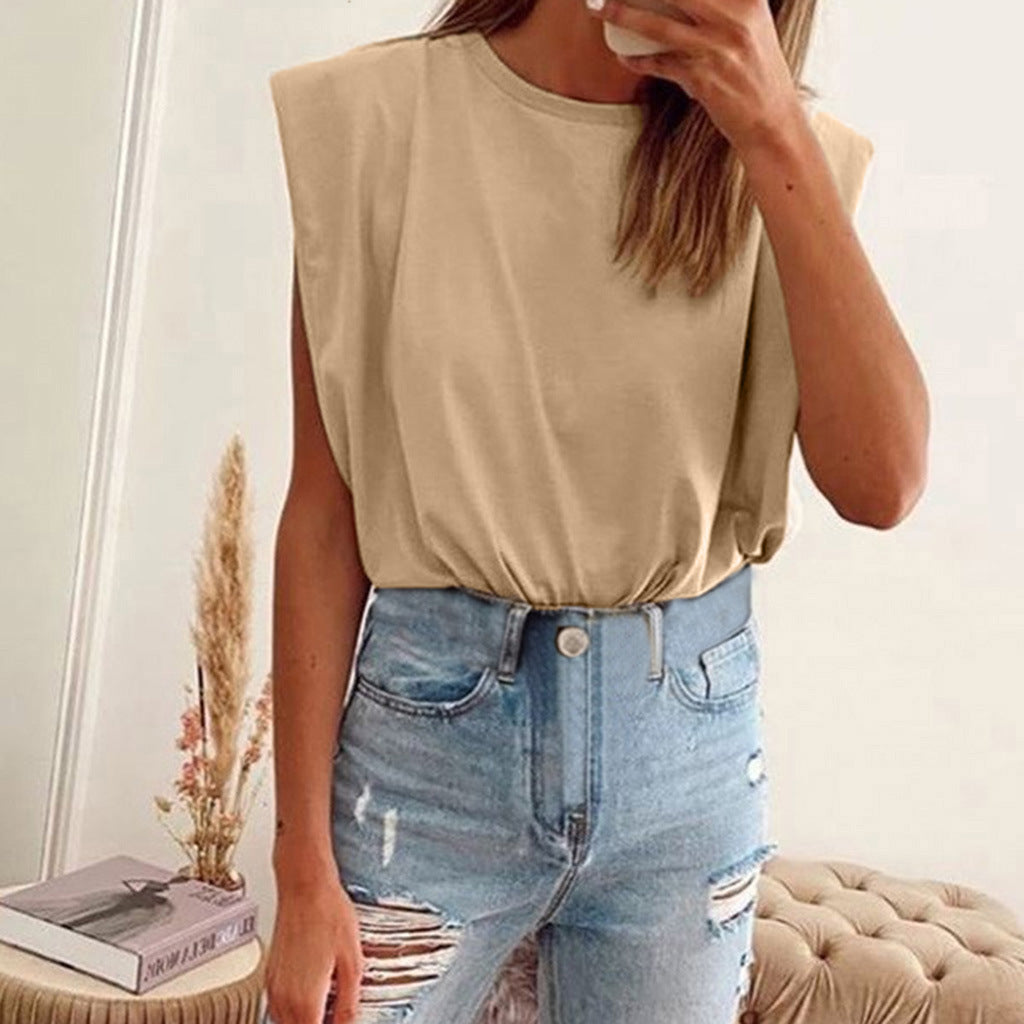 Casual Sleeveless Women Top