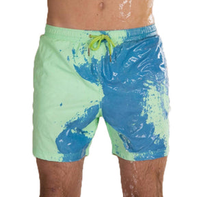 Magical Change Color Beach Men's Shorts