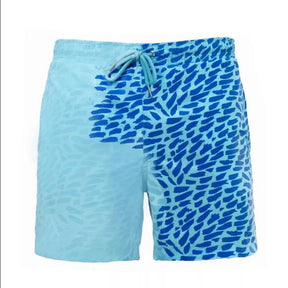 Magical Change Color Beach Men's Shorts