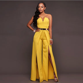 Hollow Long Jumpsuit