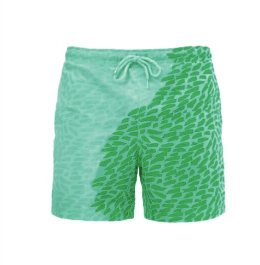 Magical Change Color Beach Men's Shorts