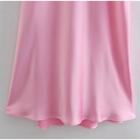 Camis Satin Long Dresses