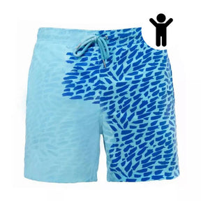 Magical Change Color Beach Men's Shorts