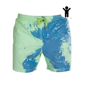 Magical Change Color Beach Men's Shorts