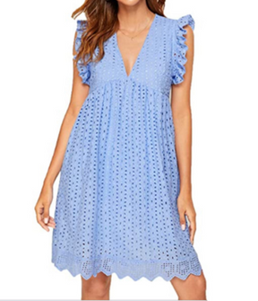 Summer Lace Dresses With Pocket Dress