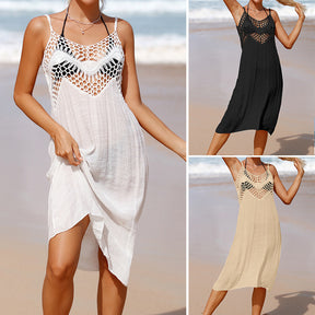 Beach Summer Solid Color Dresses