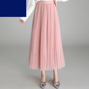 Gradient Color Gauze Skirt