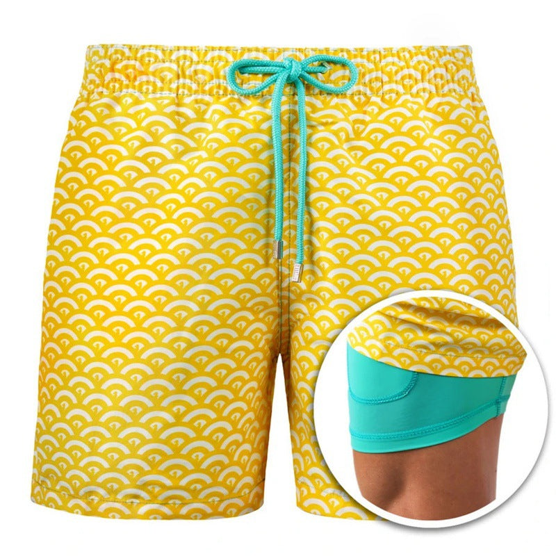 Men's Printed Beach Shorts