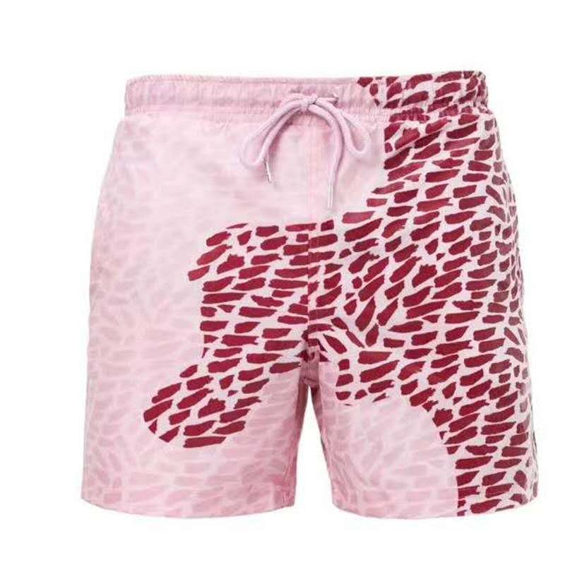 Magical Change Color Beach Men's Shorts