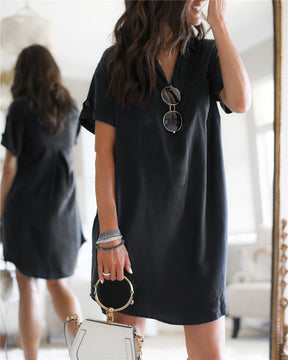 Elegant And Comfortable Linen Dress