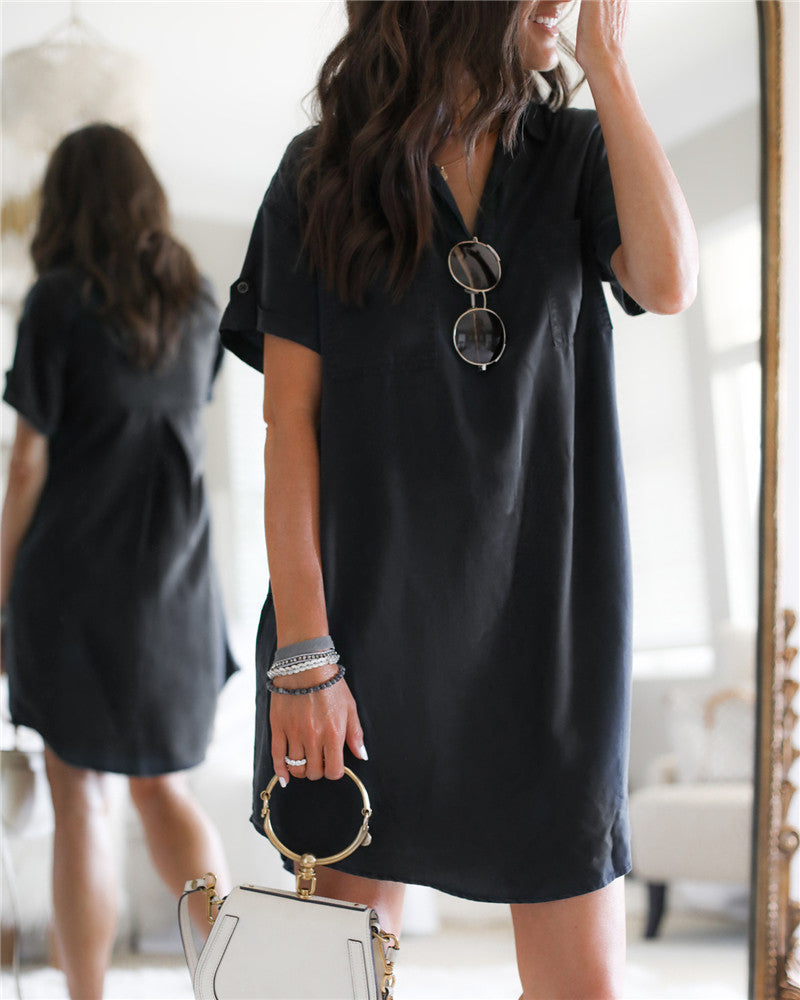 Elegant And Comfortable Linen Dress