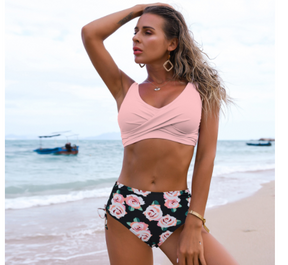 High Waist Swimsuit Summer Beach Clothes