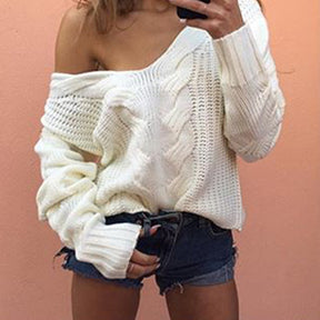 Knit Sweater Pullover Sweater