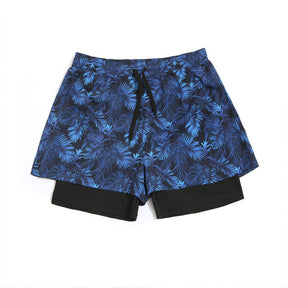 Summer Printed Double Layer Beach Shorts