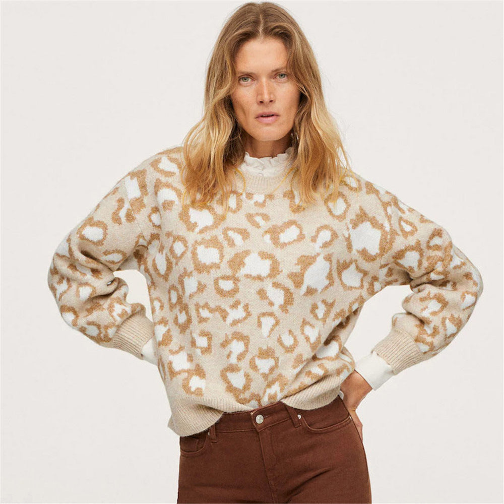 Winter Leopard Sweater