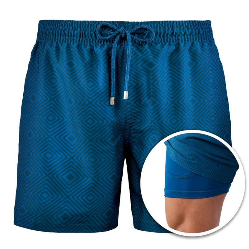 Men's Printed Beach Shorts