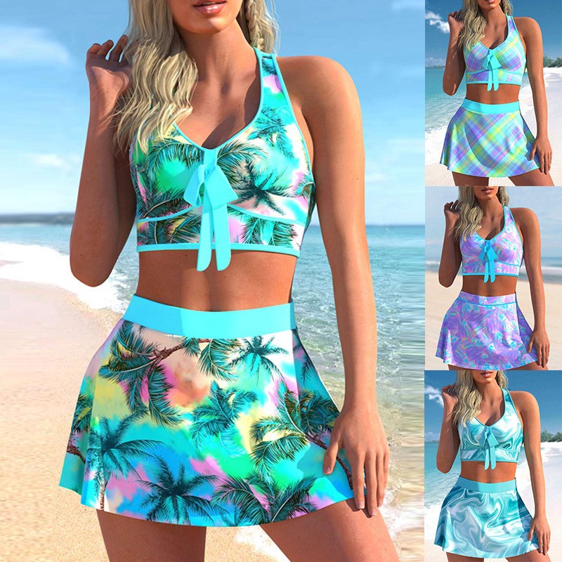 Two-Piece Swimsuit Set