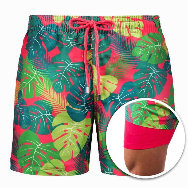 Men's Printed Beach Shorts