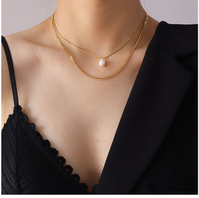 Three Layer Irregular Pendant