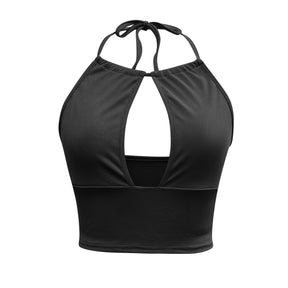 Camisole Halter Hollow Tops