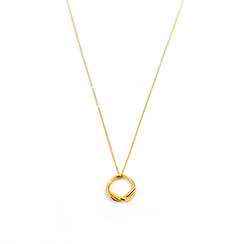 All-Match High-End Niche Golden Collarbone Chain