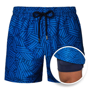 Men's Printed Beach Shorts